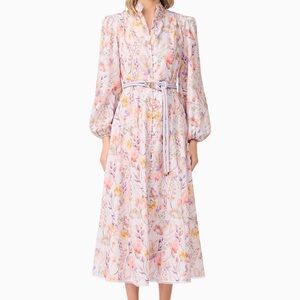 Elliat Ines Midi Dress in Lilac